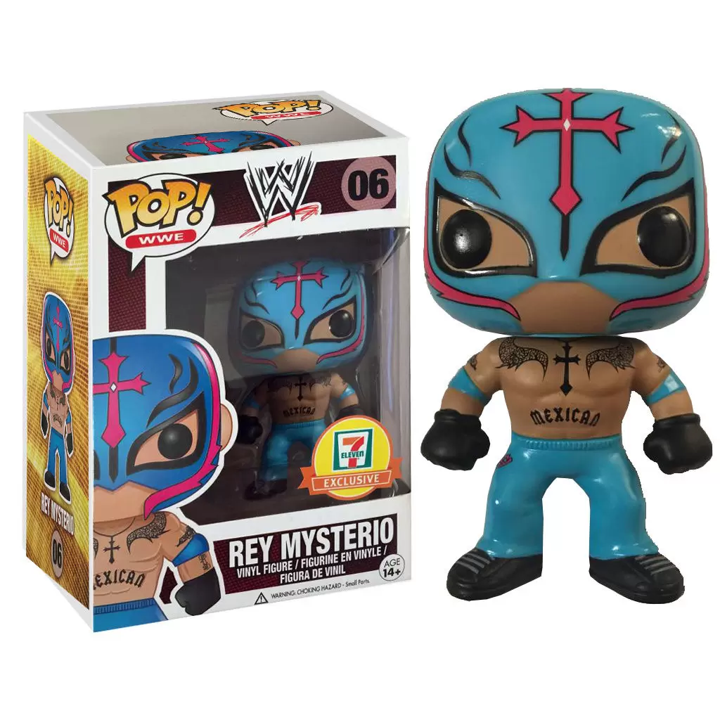 POP! Catcheurs WWE - WWE - Rey Mysterio Light Blue