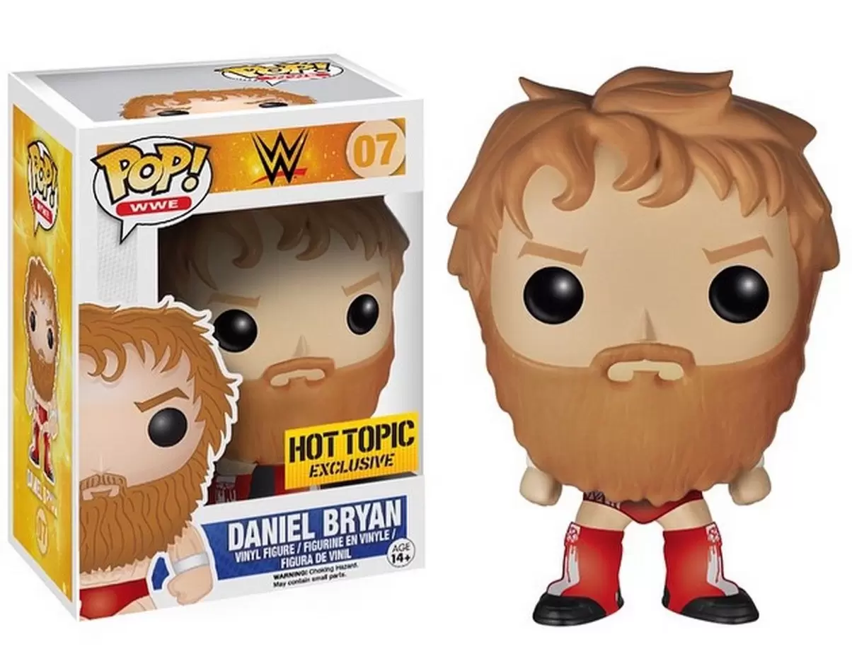 POP! Catcheurs WWE - WWE - Daniel Bryan Red Trunks