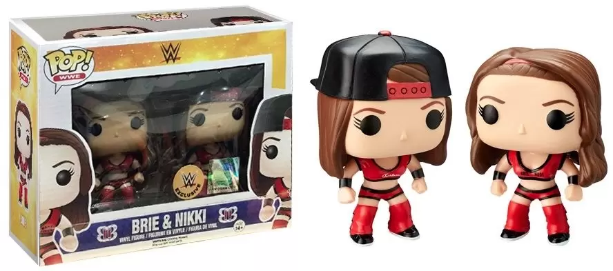 POP! WWE - WWE - Bella Twins Brie and Nikky Red