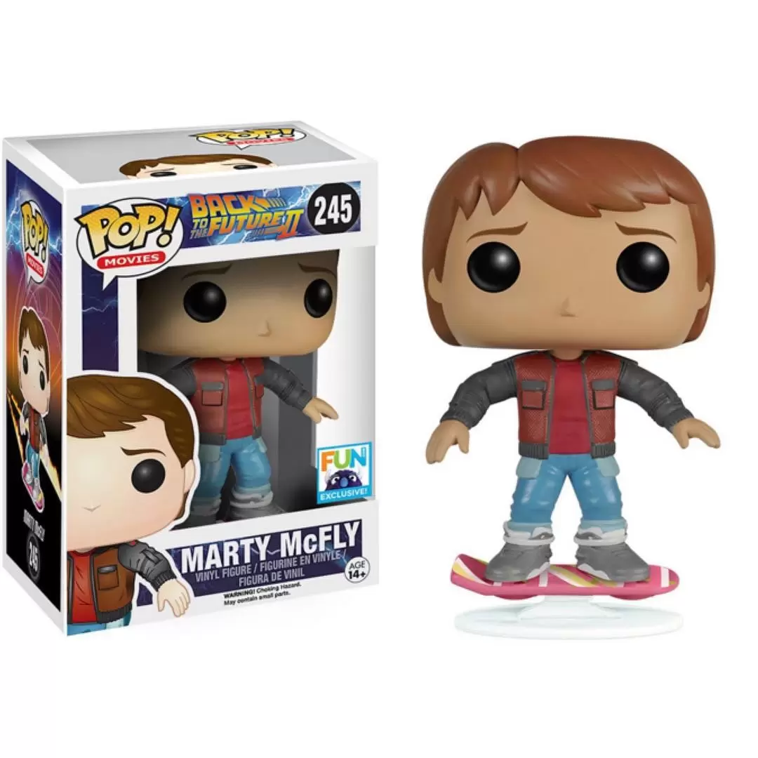 POP! Movies - Back to the Future - Marty McFly with Overboard
