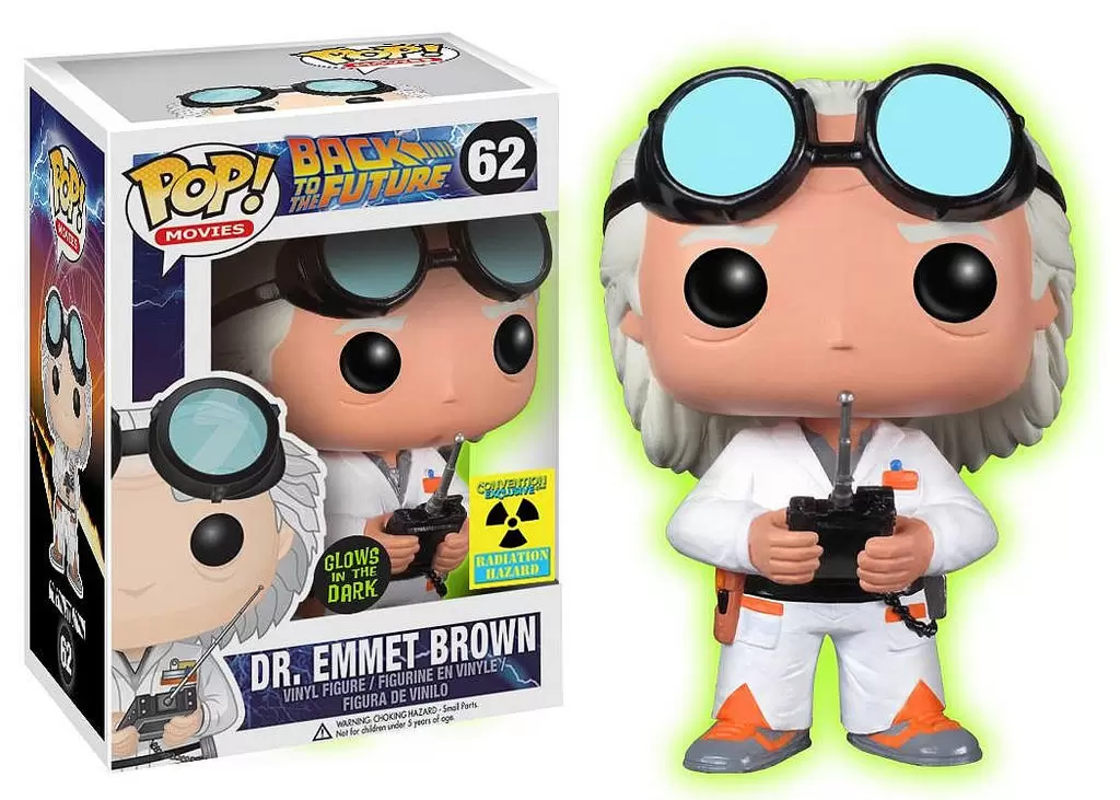 POP! Movies - Back to the Future - Dr. Emmett Brown Glow In The Dark