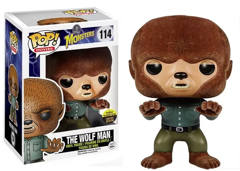 POP! Movies - Universal Monsters - The Wolf Man Flocked