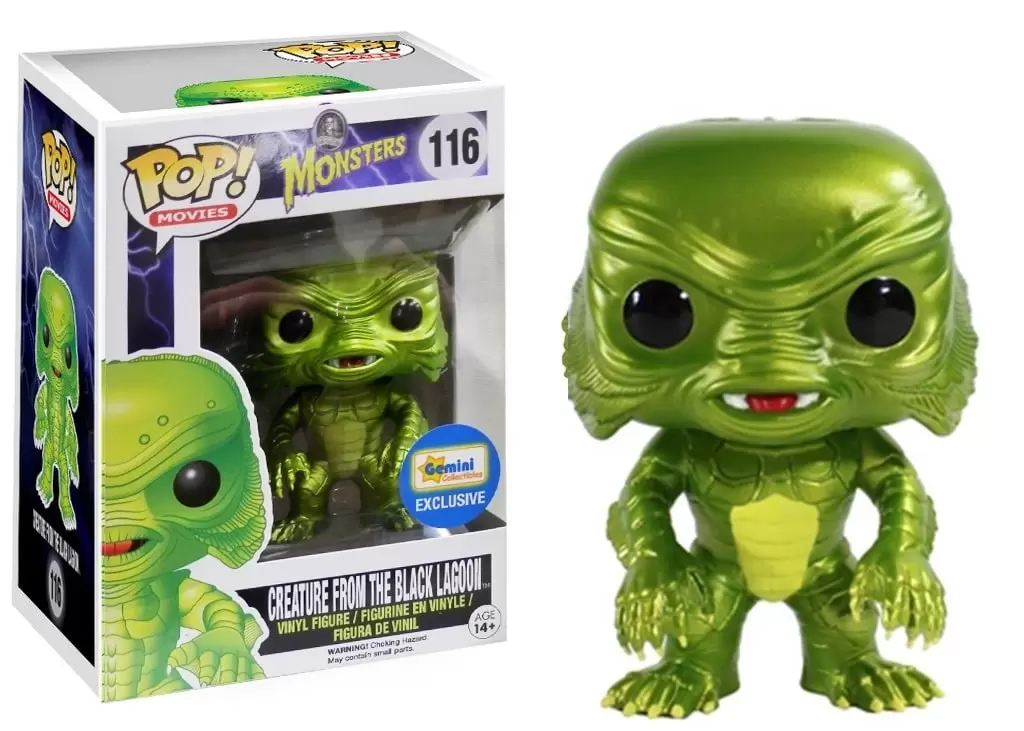 POP! Movies - Universal Monsters - The Creature From The Black Lagoon Metallic