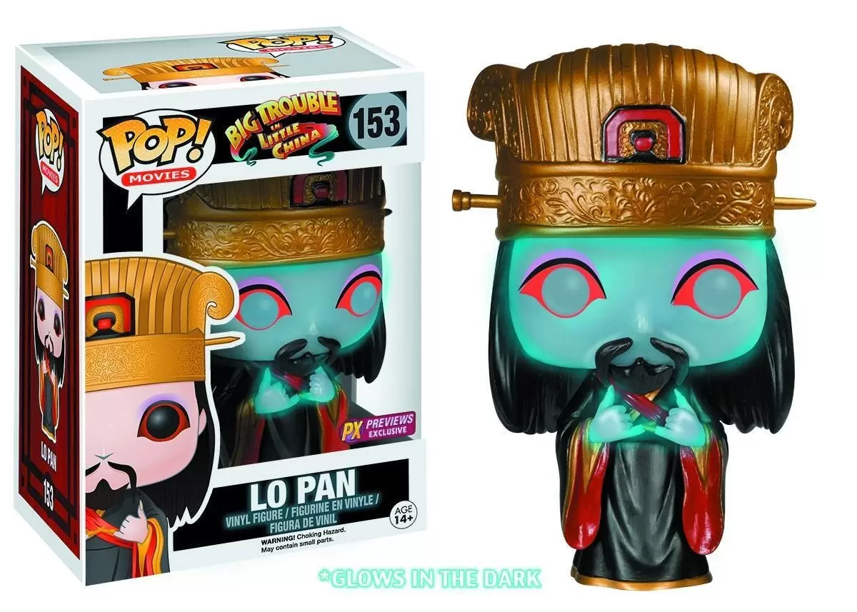 POP! Movies - Big Trouble in Little China - Lo Pan Glow In The Dark