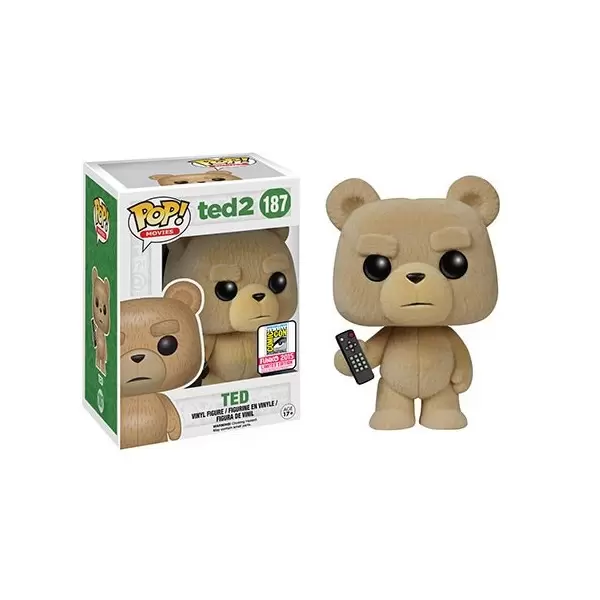 POP! Movies - Ted 2 - Ted with remote Flocked