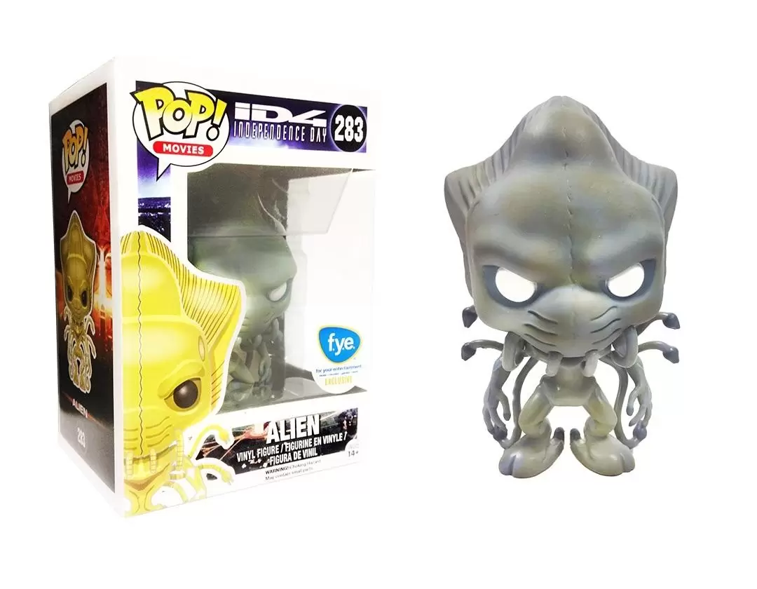 POP! Movies - Independence Day - Alien Silver