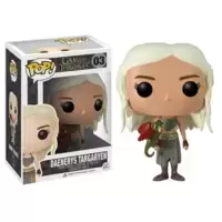 Game of Thrones - Daenerys Targaryen With Green Dragon