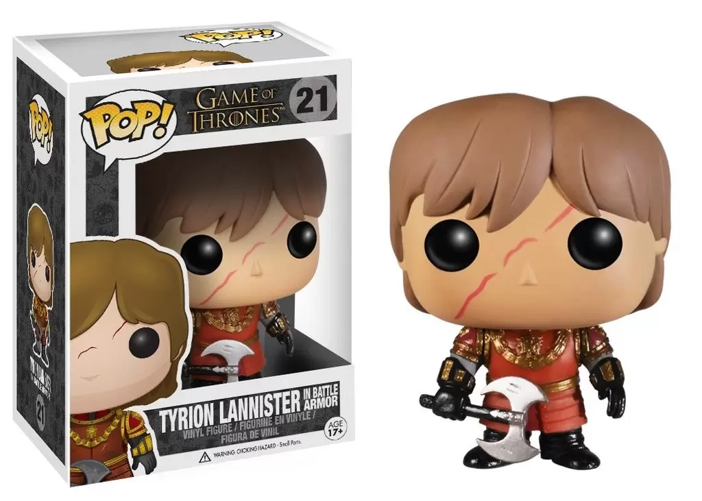 POP! Game of Thrones - Game of Thrones - Tyrion Lannister in Battle Armor