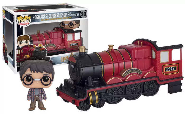 POP! Rides - Harry Potter - Hogwarts Express Engine with Harry Potter