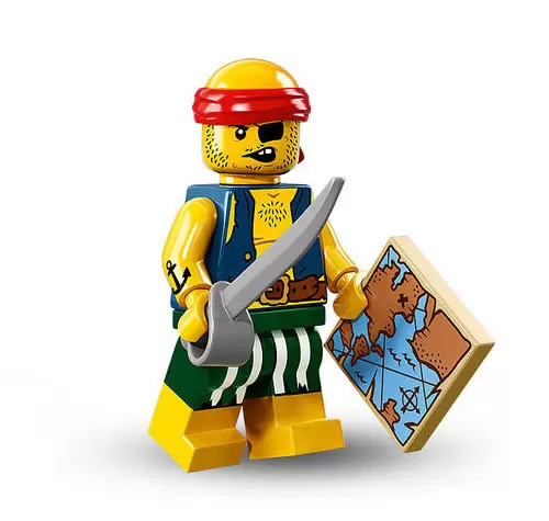 LEGO Minifigures Series 16 - Scallywag Pirate
