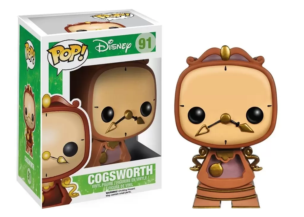 POP! Disney - The Beauty and The Beast - Cogsworth