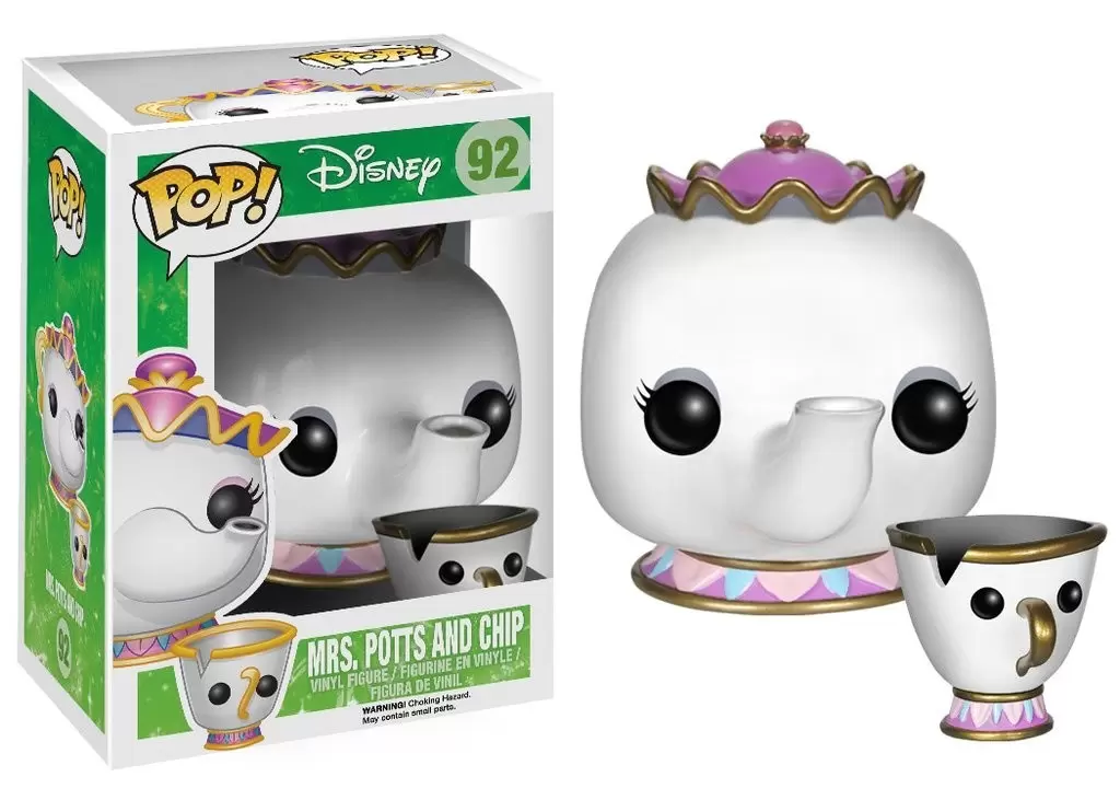 POP! Disney - The Beauty and The Beast  - Mrs. Potts and Chip