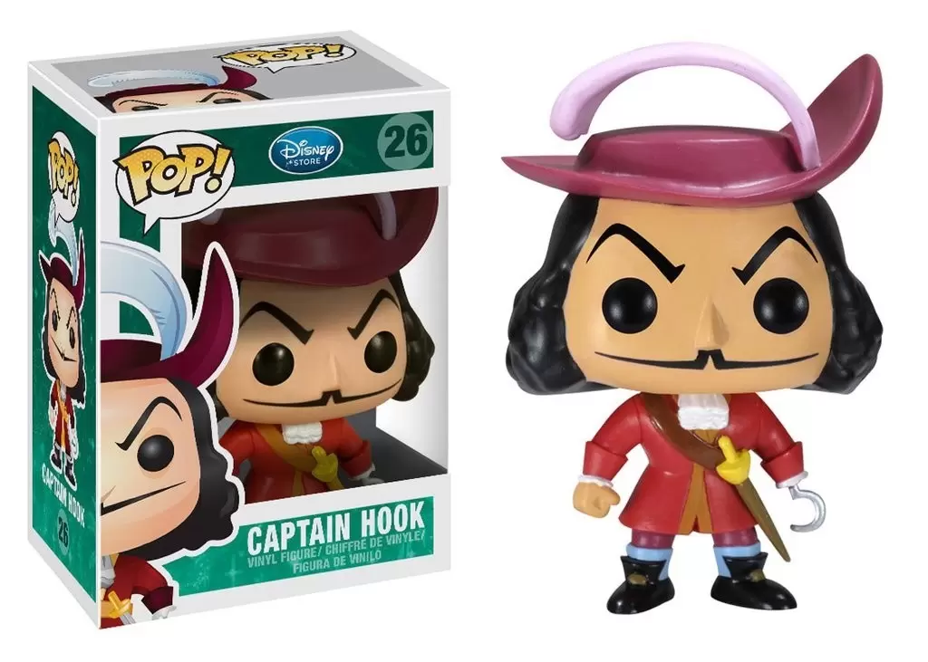 Peter Pan - Captain Hook - POP! Disney action figure 26