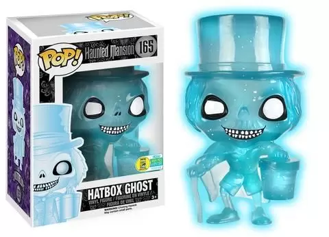 POP! Disney - Haunted Mansion - HatBox Ghost Blue Glow In The Dark