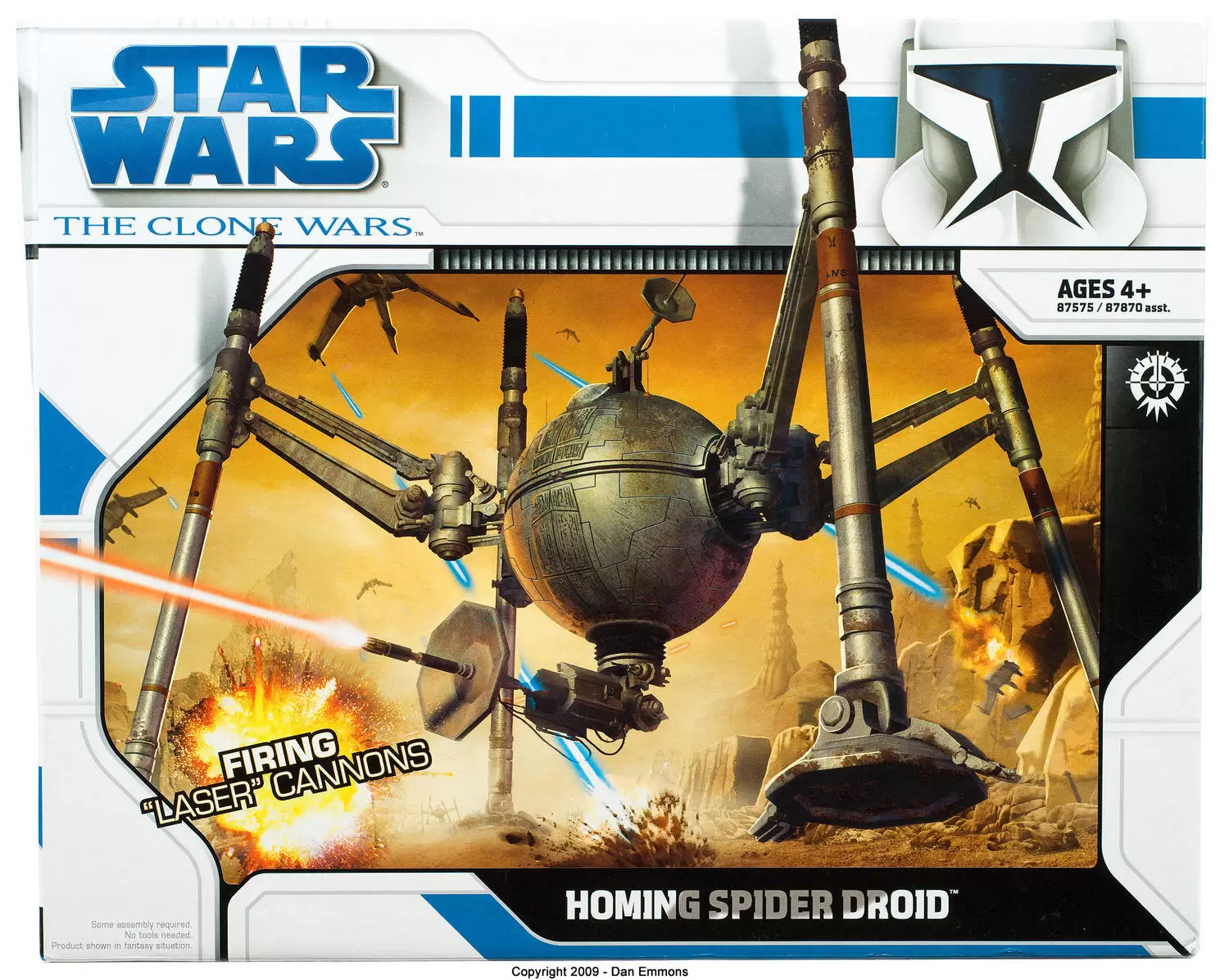 The Clone Wars (TCW 2008) - Homing Spider Droid