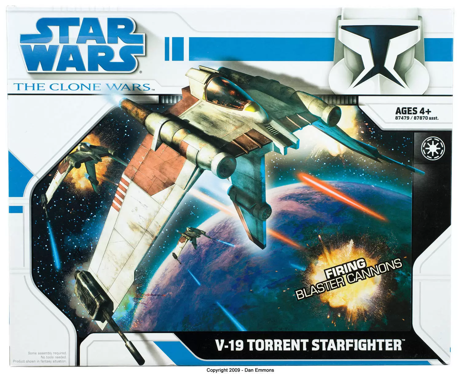 V-19 Torrent Starfighter - The Clone Wars (TCW 2008) action figure