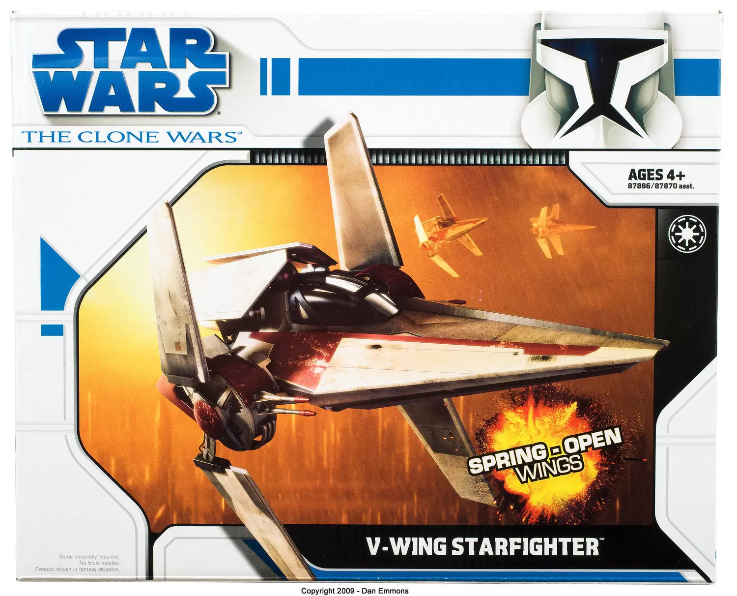 The Clone Wars (TCW 2008) - V-Wing Starfighter