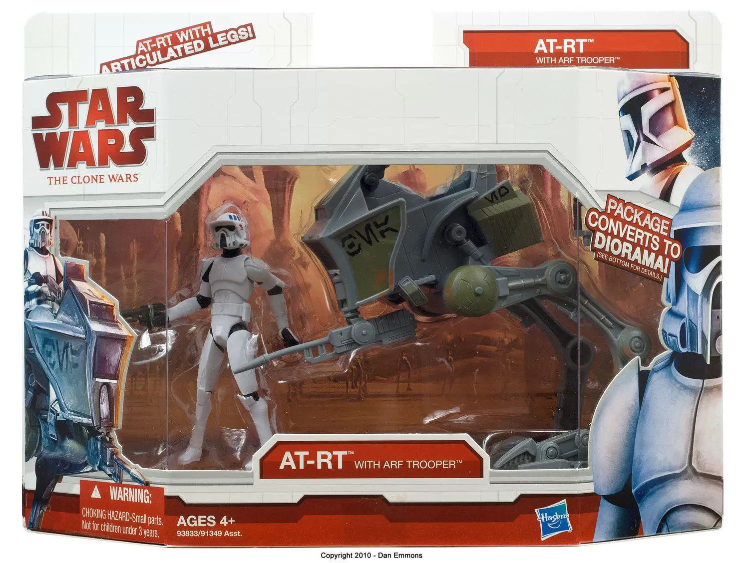 The Clone Wars (TCW 2009) - AT-RT with ARF Trooper