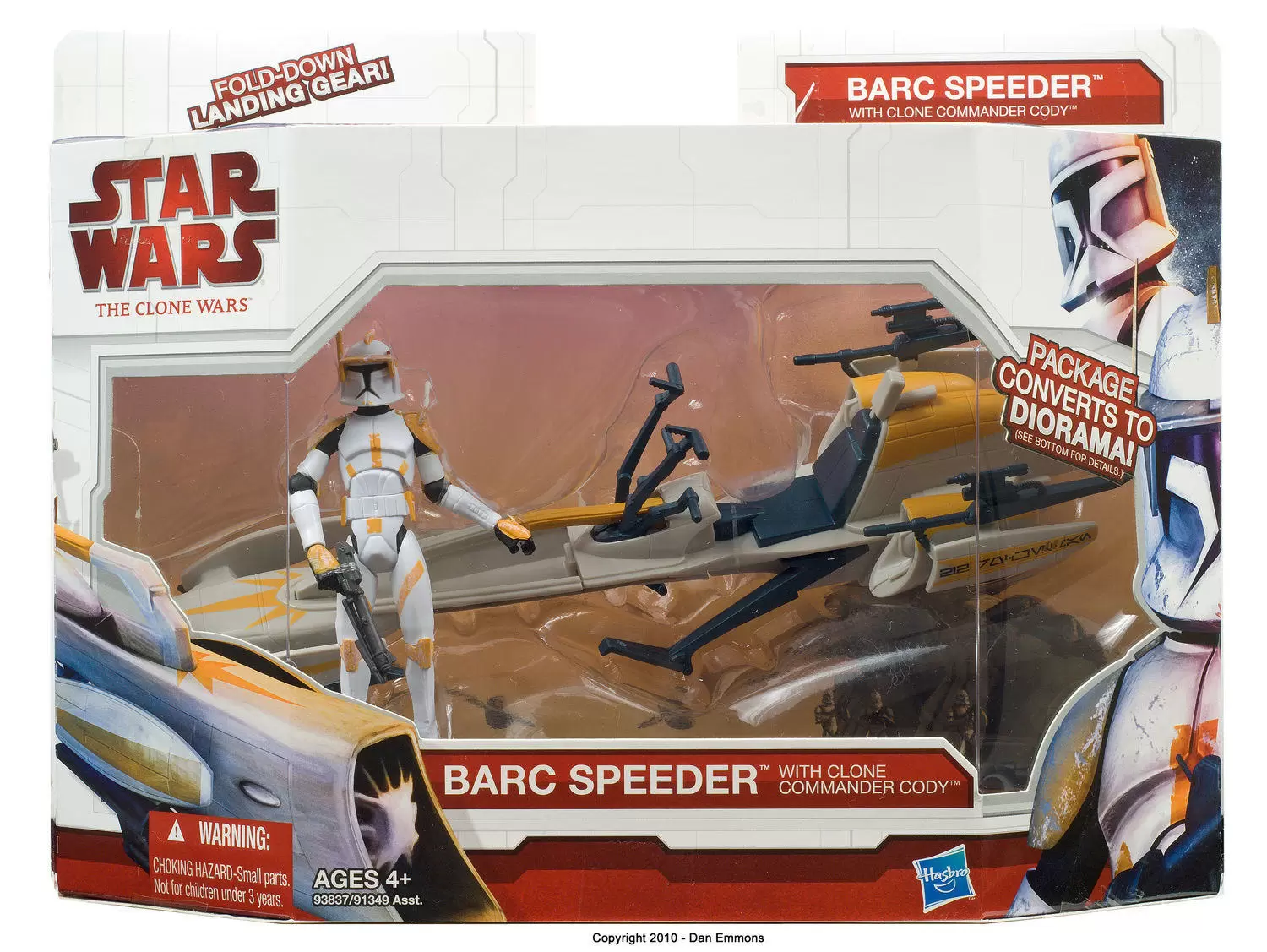 The Clone Wars (TCW 2009) - BARC Speeder with Clone Commander Cody