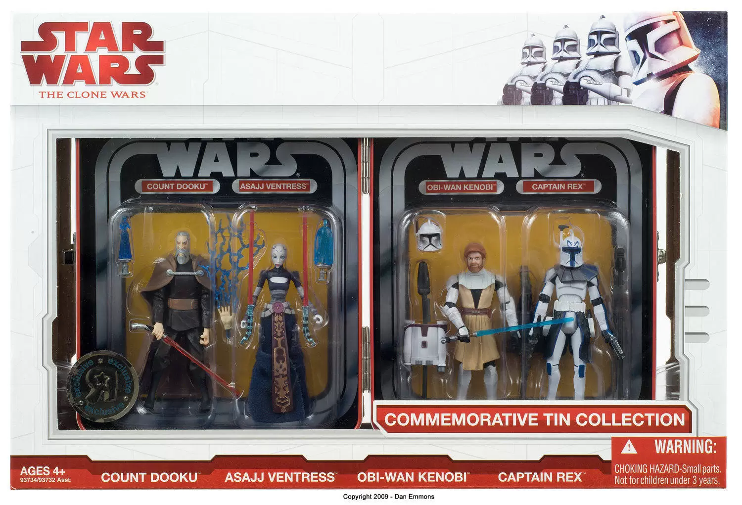 The Clone Wars (TCW 2009) - Commemorative Tin Collection
