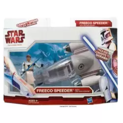 Freeco Speeder with Obi-Wan Kenobi