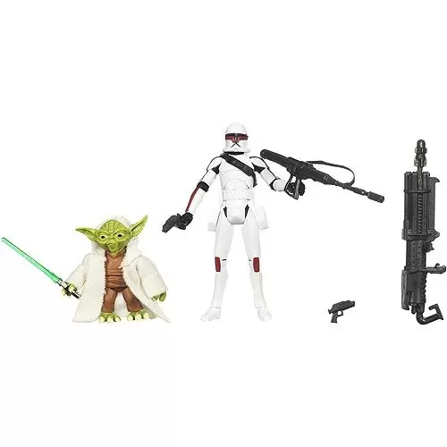 The Clone Wars (TCW 2009) - Yoda & Clone Trooper JEK (2 of 2)