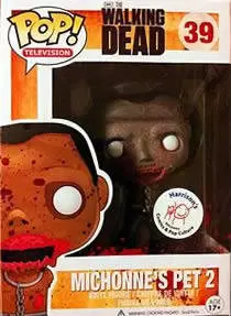 POP! The Walking Dead - The Walking Dead - Michonne Pet Walker 2 Bloody