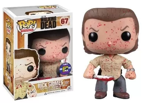 POP! The Walking Dead - The Walking Dead - Prison Yard Rick Grimes Bloody