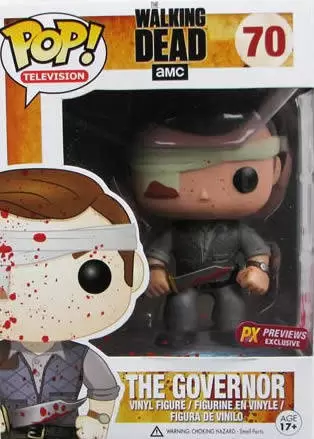 POP! The Walking Dead - The Walking Dead - White Bandage Governor Bloody