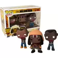 The Walking Dead - Michonne and Her pets 3 pack