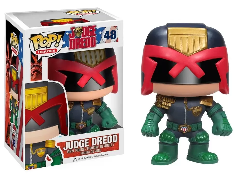 POP! Heroes - Judge Dredd - Judge Dredd