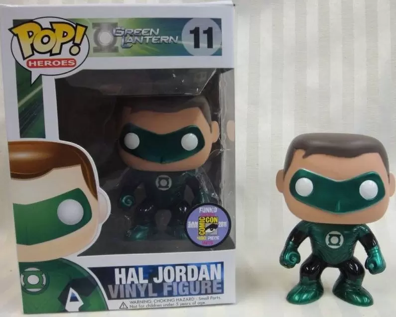 POP! Heroes - Green Lantern - Hal Jordan Metallic