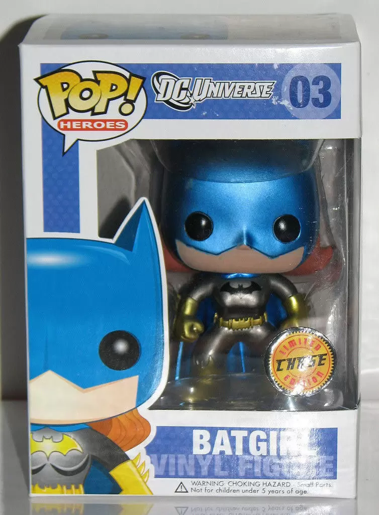 POP! Heroes - DC Universe - Batgirl Metallic Black Symbol