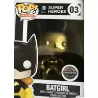 DC Super Heroes - Batgirl Gold Black Symbol