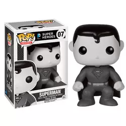 DC Super Heroes - Superman Black And White