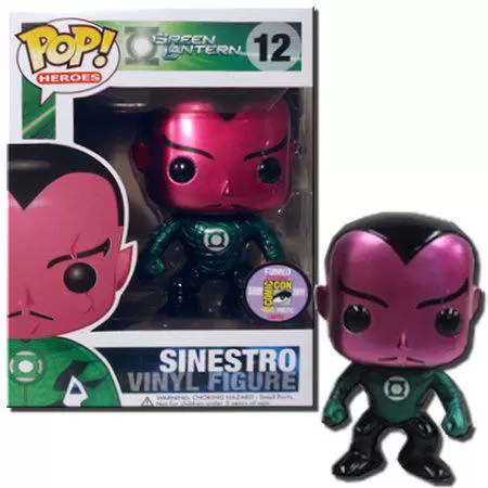 POP! Heroes - Green Lantern - Sinestro Metallic