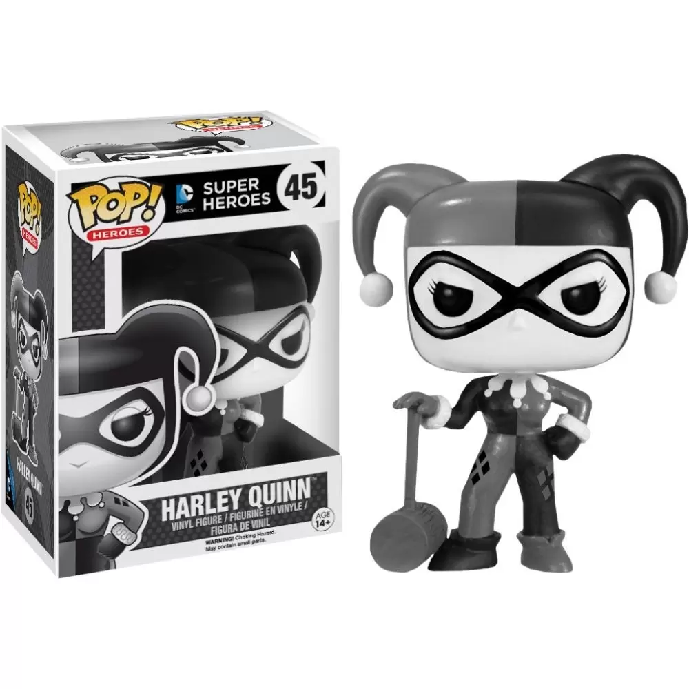 POP! Heroes - DC Super Heroes - Harley Quinn With Mallet Black And White