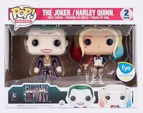 POP! Heroes - Suicide Squad - The Joker And Harley Quinn 2 Pack