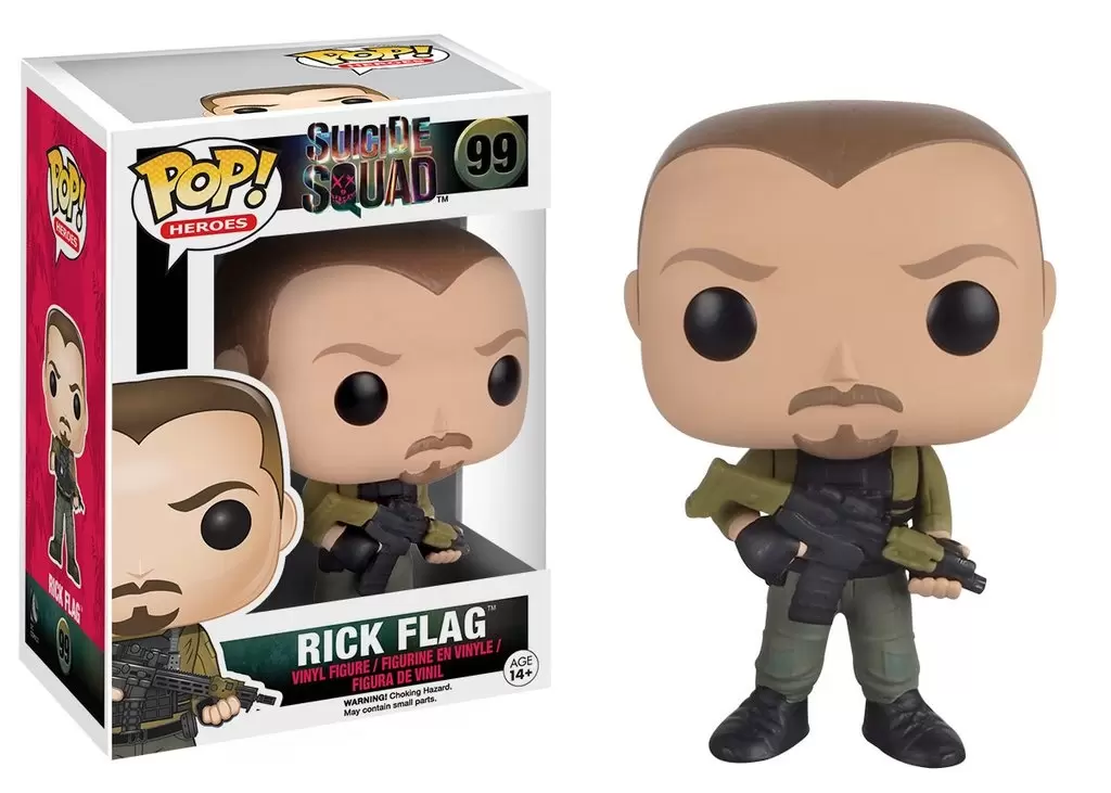 POP! Heroes - Figurine Rick Flagg Suicide Squad Funko Pop!