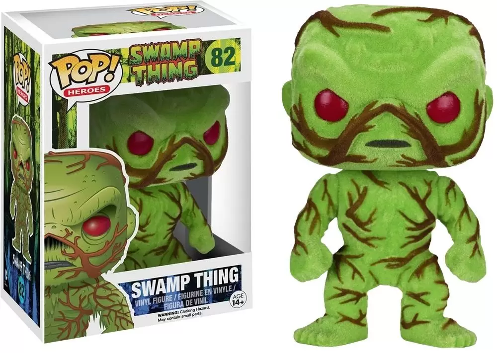 POP! Heroes - Swamp Thing - Swamp Thing Flocked