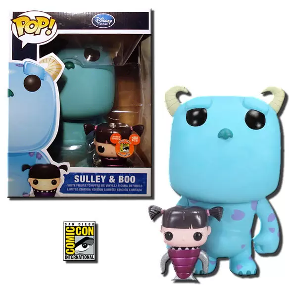 POP! Disney - Monsters Inc - Boo Metallic And Sulley 9\