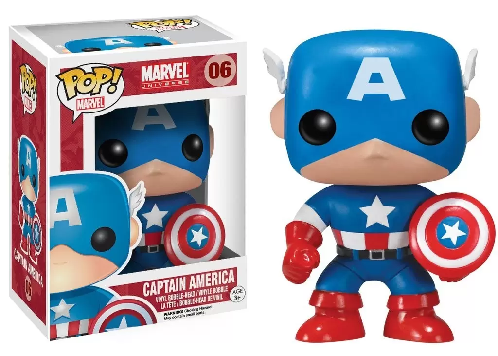 Marvel - Figurine - Captain America (6 po)