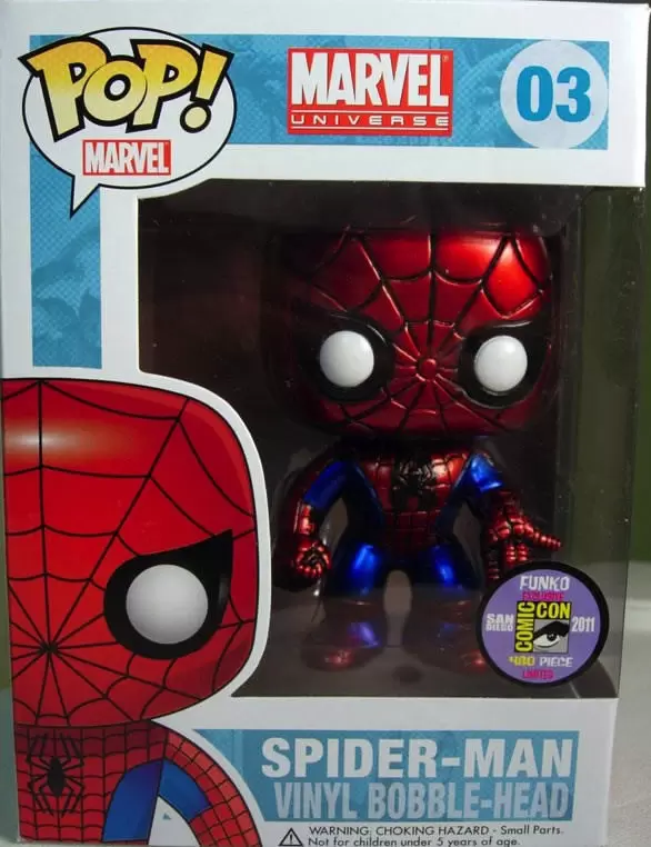 POP! MARVEL - Marvel Universe - Spider-Man Metallic