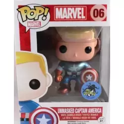 Marvel - Unmasked Captain America