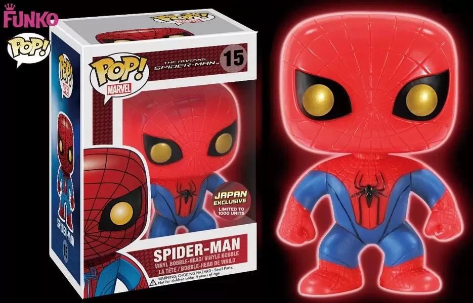 The Amazing Spider-Man - Spider-Man Glow In The Dark - POP! MARVEL action  figure 15