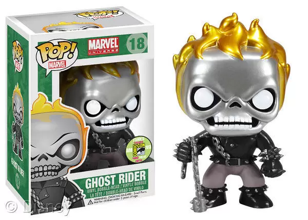 POP! MARVEL - Marvel Universe - Ghost Rider metallic