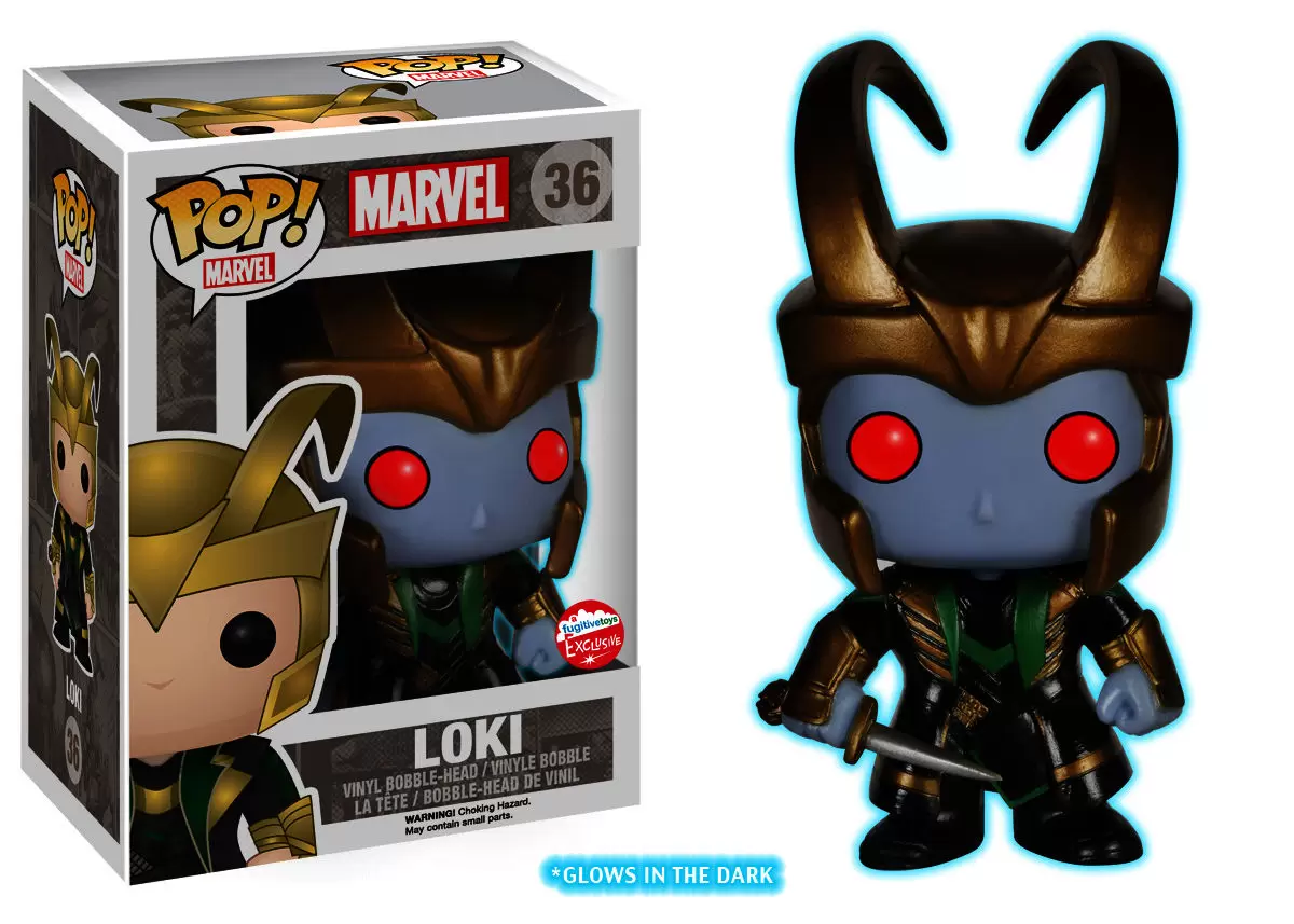 Funko Marvel Loki POP Marvel President Loki Exclusive Vinyl Bobble