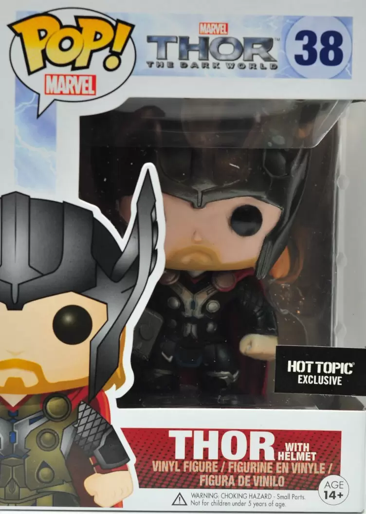 POP! MARVEL - Thor The Dark World - Thor With Helmet