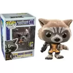 Guardians of the Galaxy - Rocket Racoon Flocked