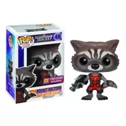 Guardians of the Galaxy - Rocket Raccoon in Red